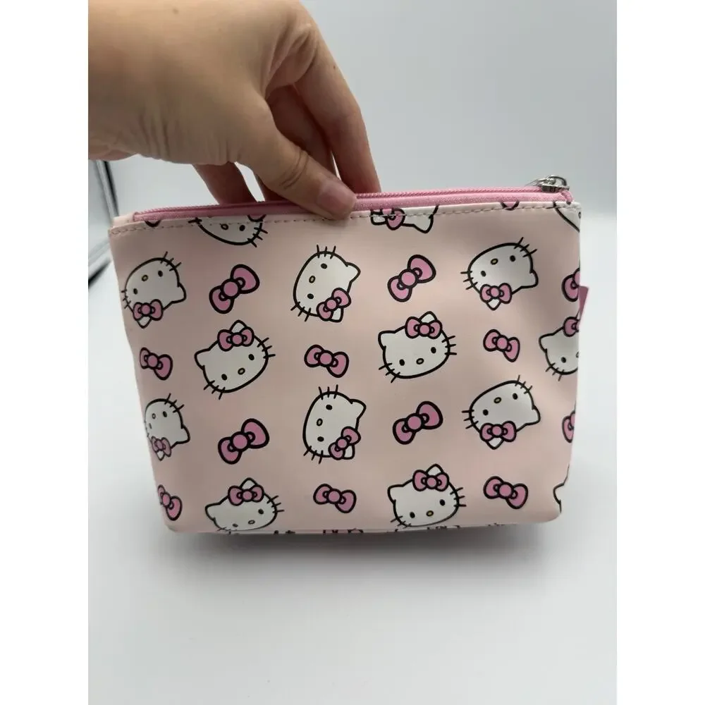Sanrio Hello Kitty Impressions Vanity Double Zipper Cosmetic Bag